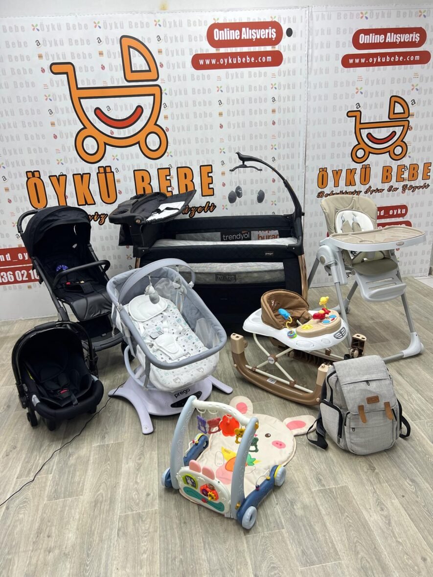 Prego Yeni Doğan Bebek Çeyiz Seti Kraft Yatak Hediyeli
