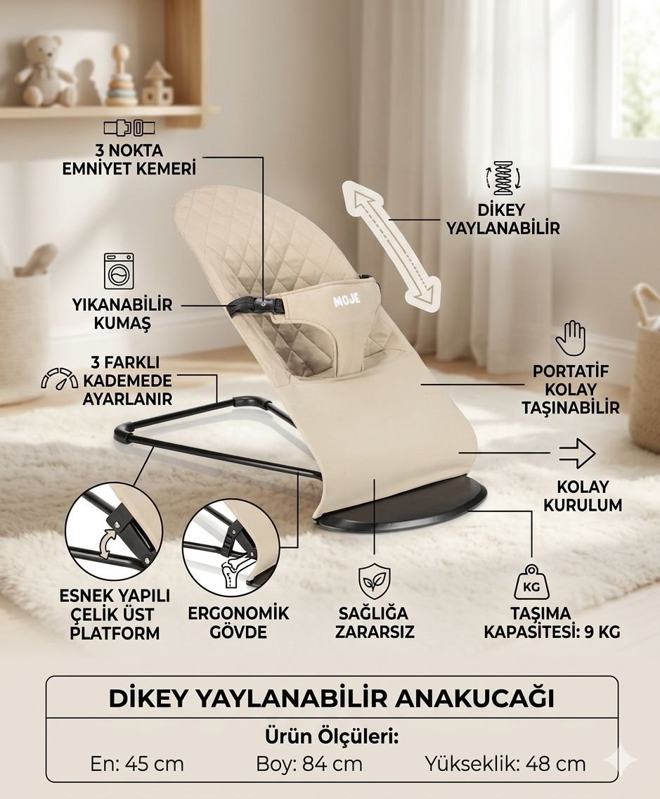 DİKEY YAYLANABİLİR ANAKUCAĞI